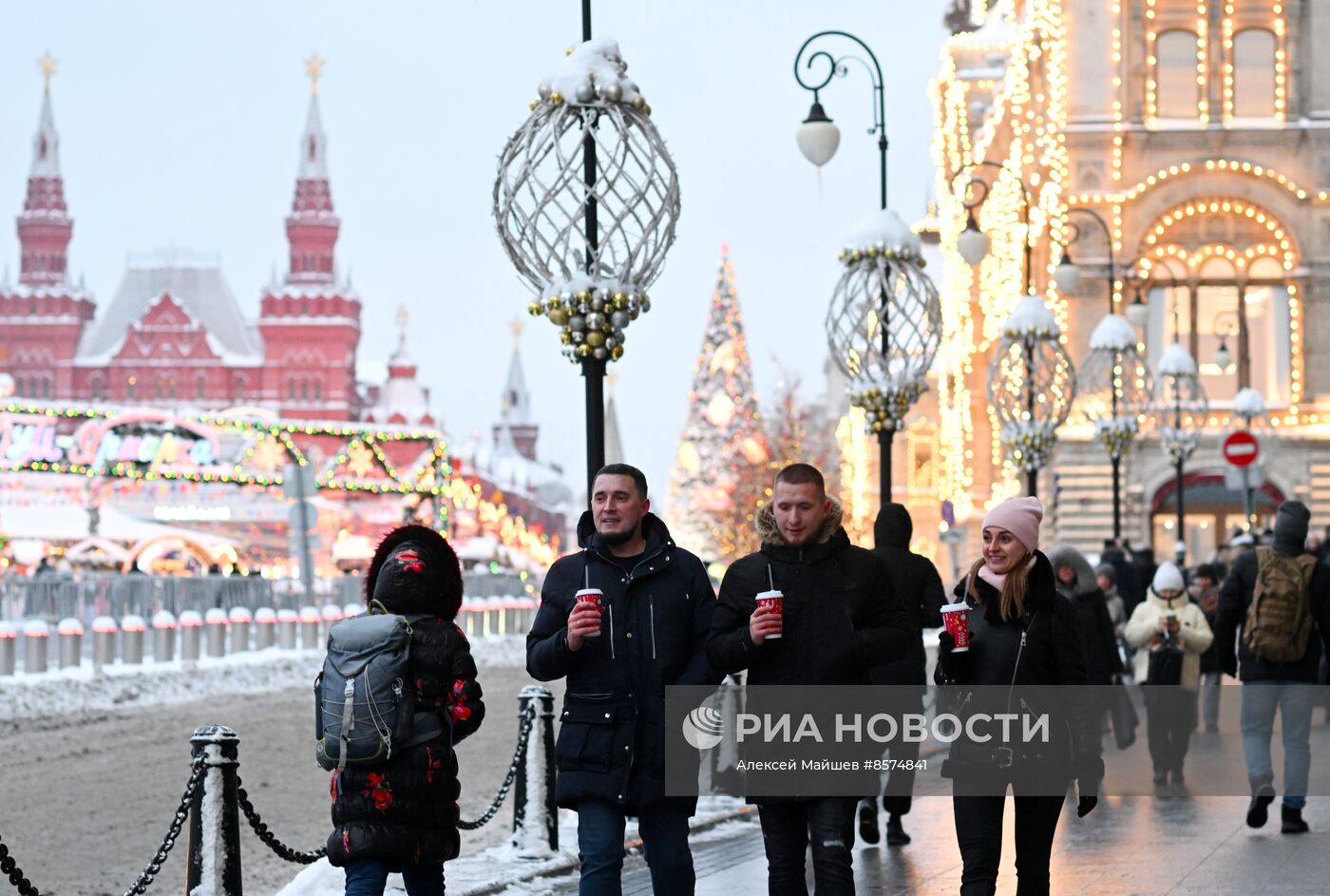 Предновогодняя Москва