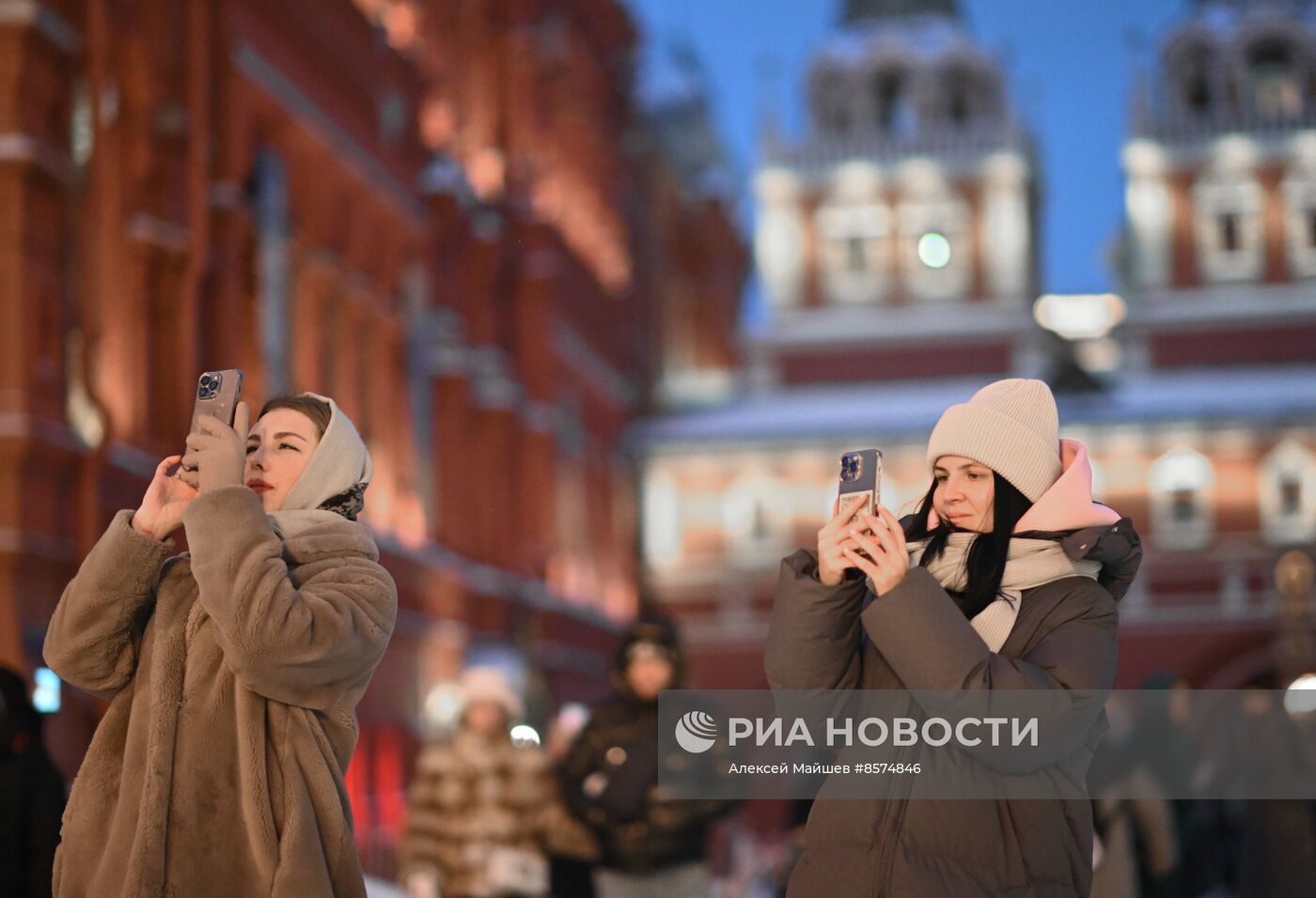 Предновогодняя Москва