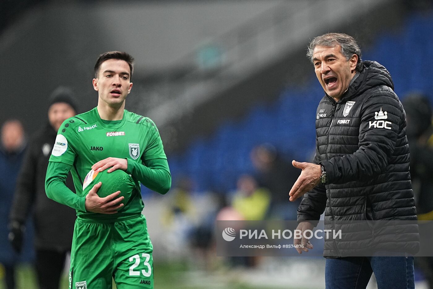 Футбол. РПЛ.Матч "Динамо" - "Рубин"