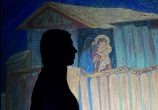  Мультимедийная выставка "Рождество" в лютеранской церкви Анненкирхе