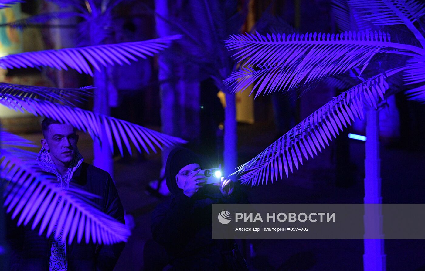 Мультимедийная выставка "Рождество" в лютеранской церкви Анненкирхе