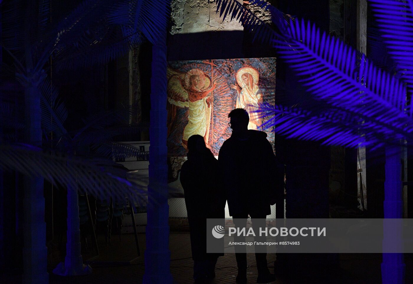  Мультимедийная выставка "Рождество" в лютеранской церкви Анненкирхе