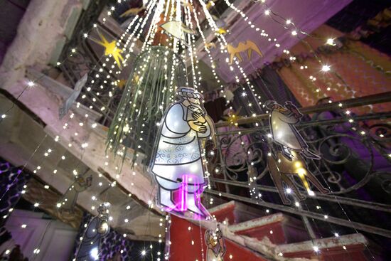  Мультимедийная выставка "Рождество" в лютеранской церкви Анненкирхе