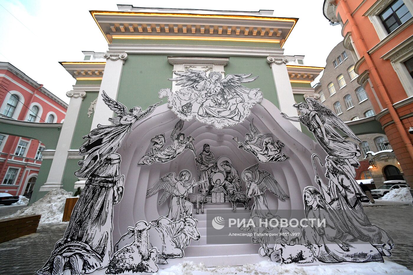  Мультимедийная выставка "Рождество" в лютеранской церкви Анненкирхе