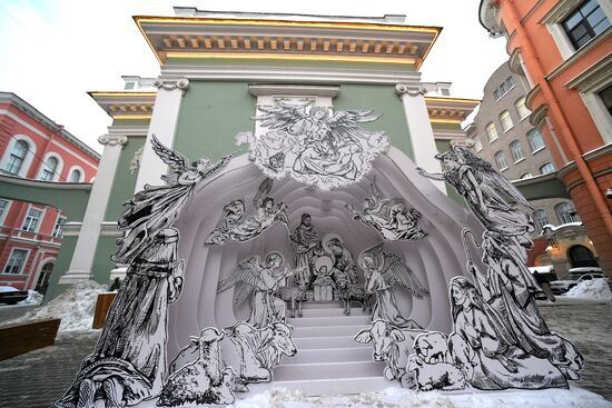  Мультимедийная выставка "Рождество" в лютеранской церкви Анненкирхе