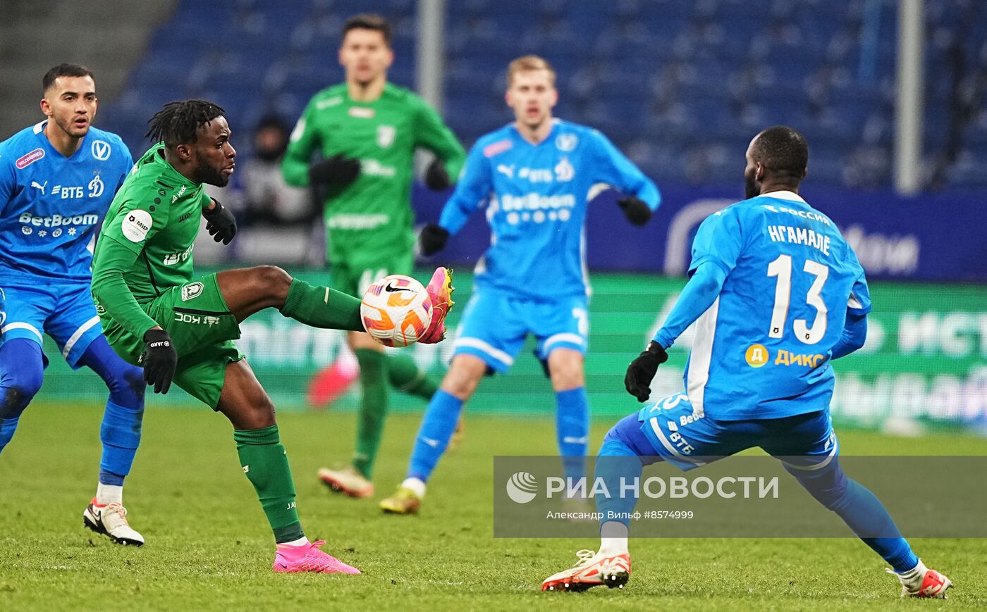 Футбол. РПЛ.Матч "Динамо" - "Рубин"