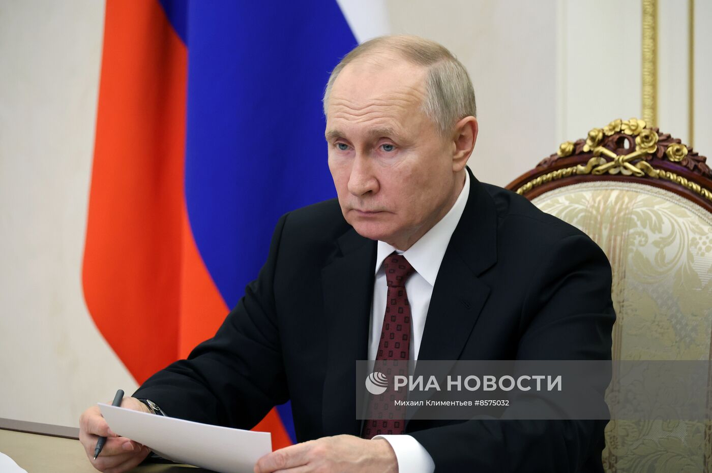 Президент РФ В. Путин провел ежегодное заседание Совета по развитию гражданского общества и правам человека
