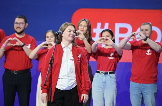 Международная выставка-форум "Россия"
Телемост "80 дней до старта!" Волонтёрского корпуса ВФМ - 2024 Место: Россия, Москва. Автор: Евгений Биятов/РИА Новости. Выставка "Россия". Телемост "80 дней до старта!" Волонтёрского корпуса ВФМ - 2024