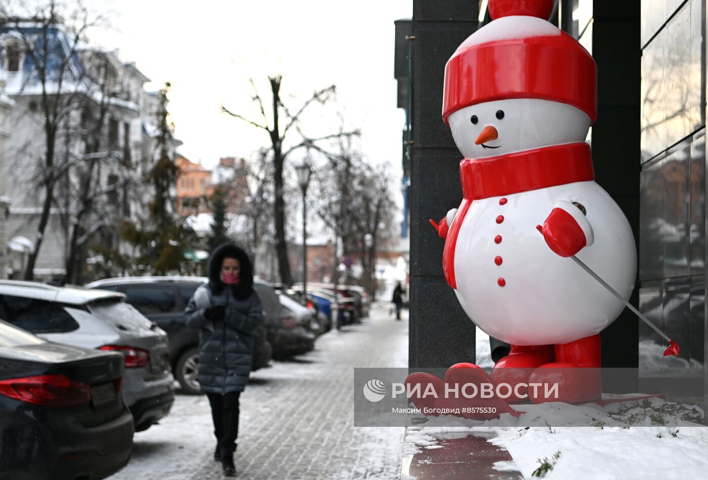 Подготовка к Новому году в Казани