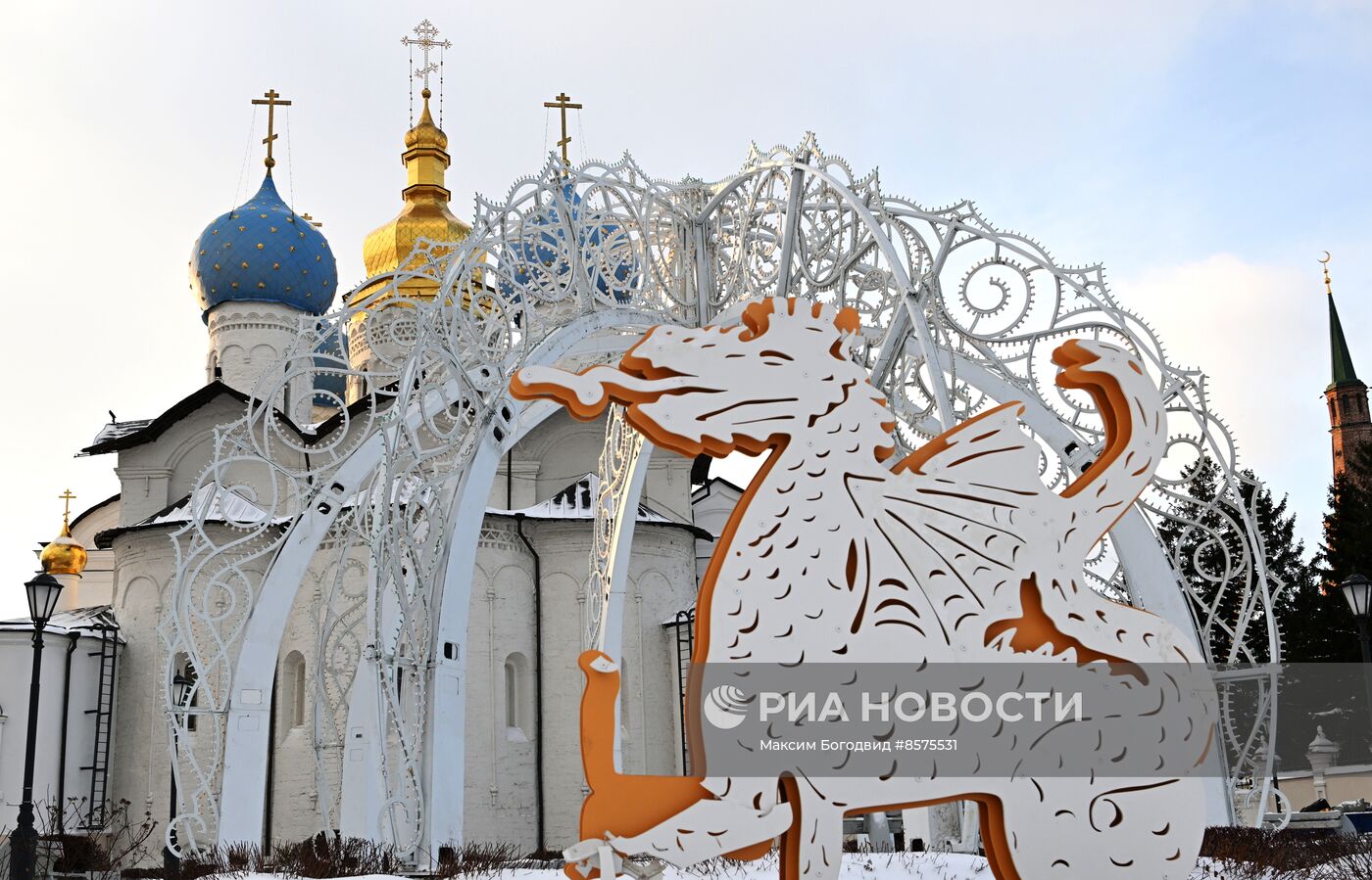 Подготовка к Новому году в Казани