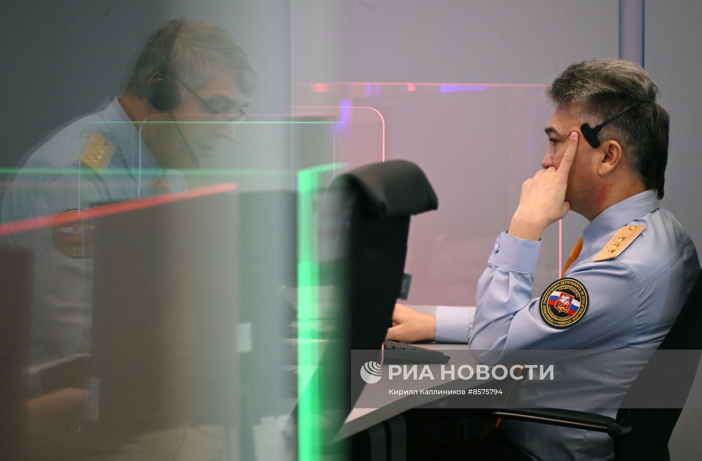 Работа операторов Центра обработки вызовов 112