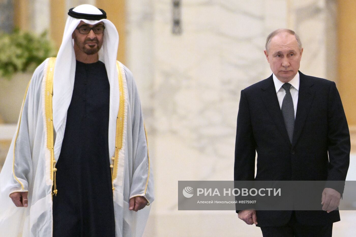 Визит президента РФ В. Путина в ОАЭ