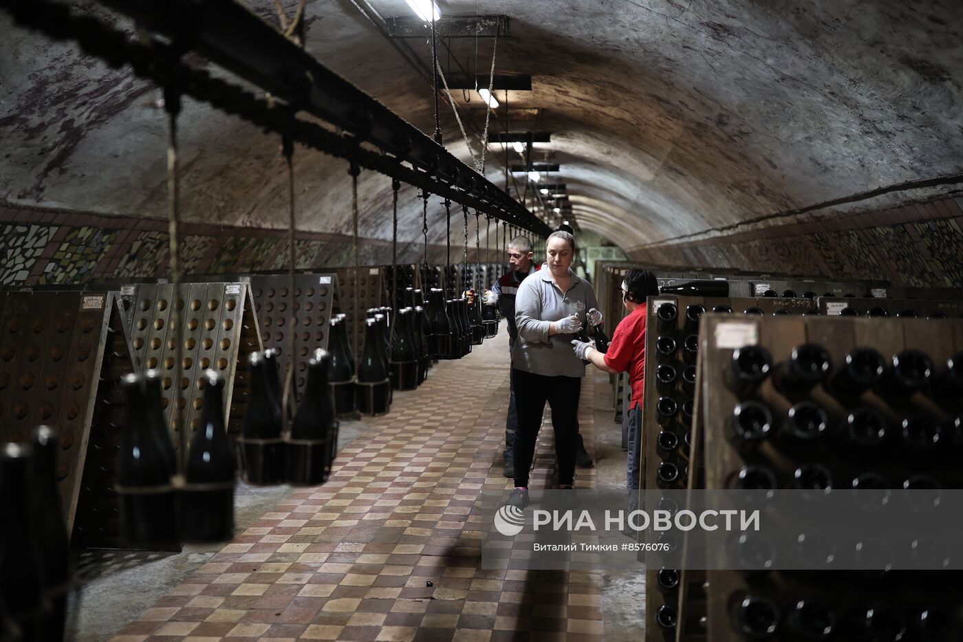 Производство шампанского в Краснодарском крае