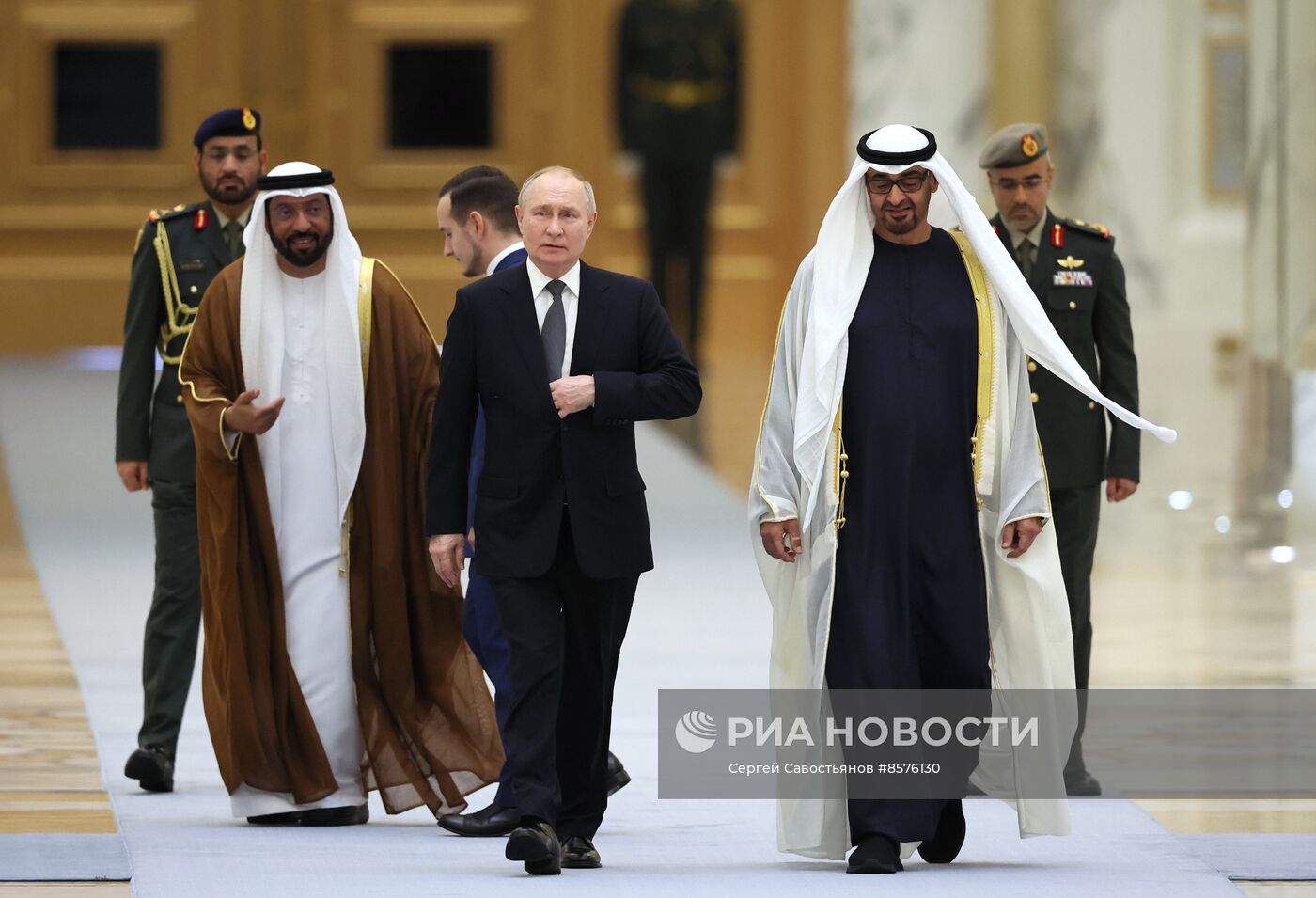 Визит президента РФ В. Путина в ОАЭ