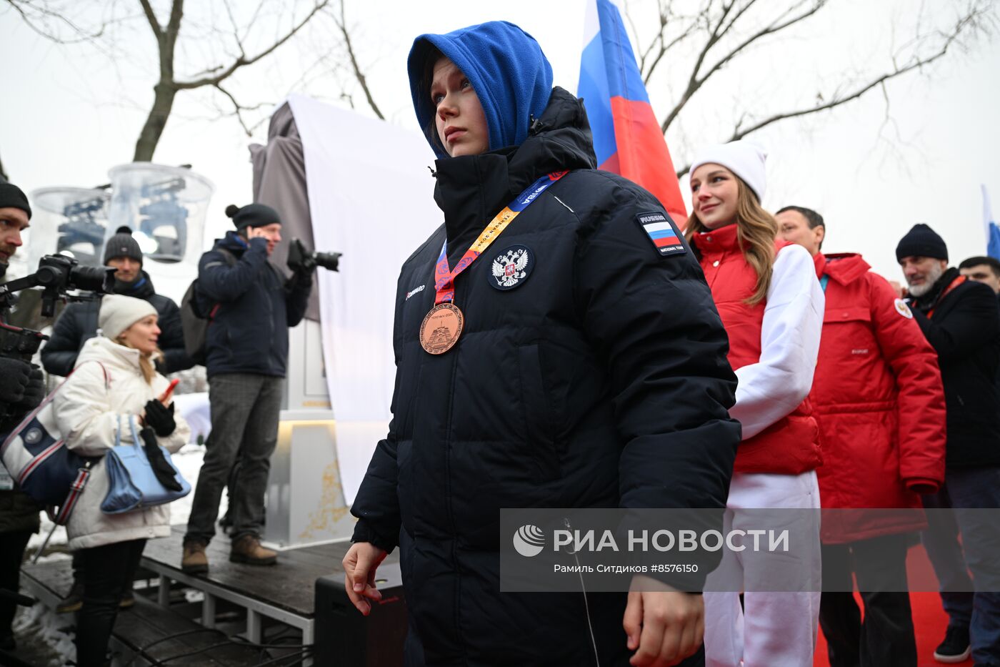 Выставка "Россия". Открытие "Аллеи славы" Российского общества "Знание"