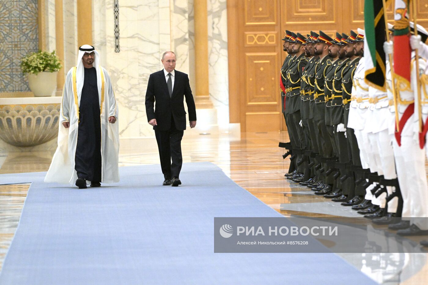 Визит президента РФ В. Путина в ОАЭ