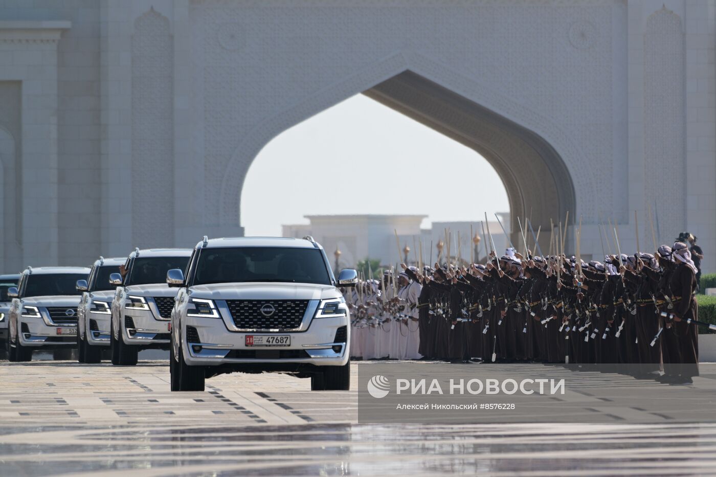 Визит президента РФ В. Путина в ОАЭ