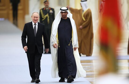 Визит президента РФ В. Путина в ОАЭ