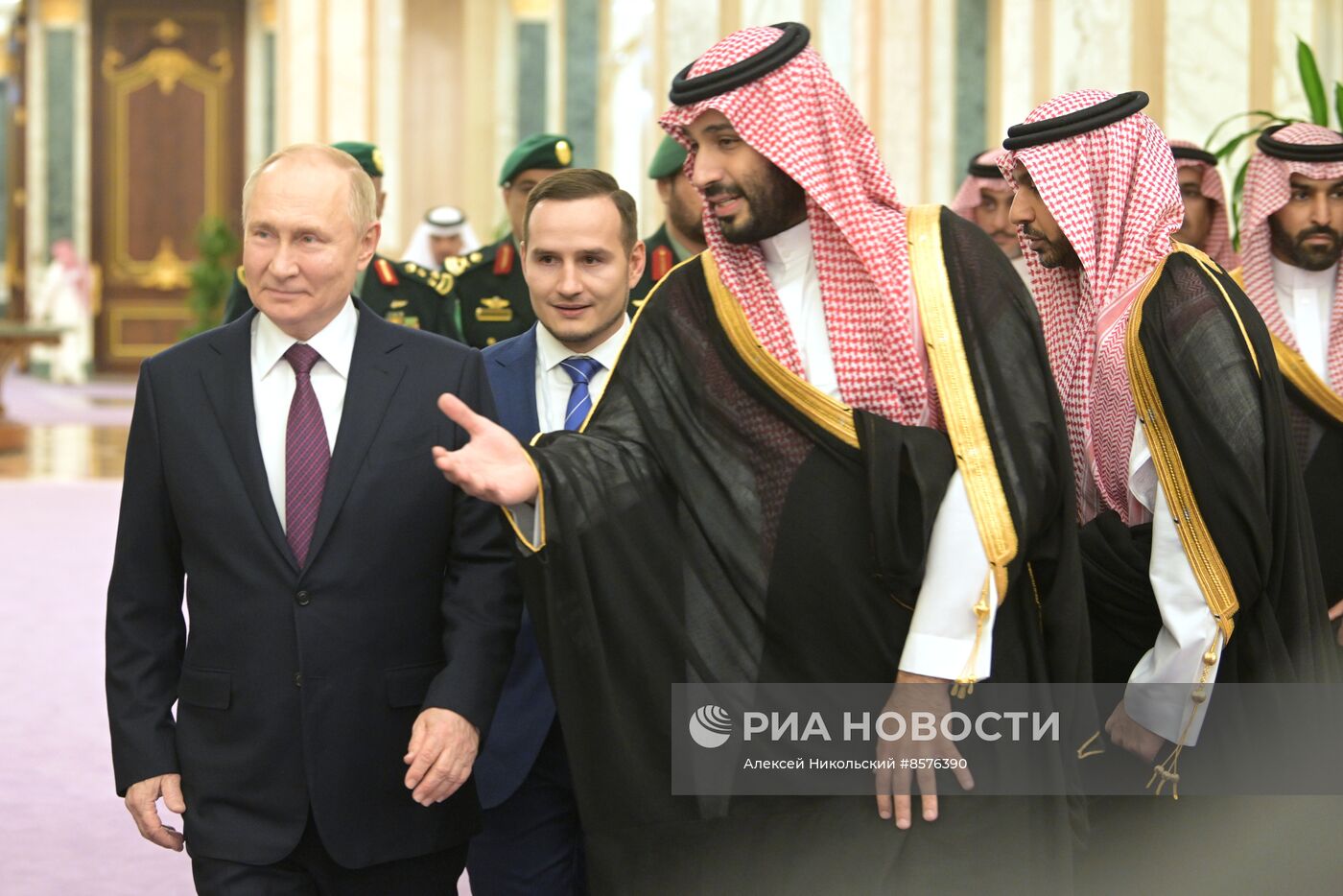 Визит президента РФ В. Путина в Саудовскую Аравию 