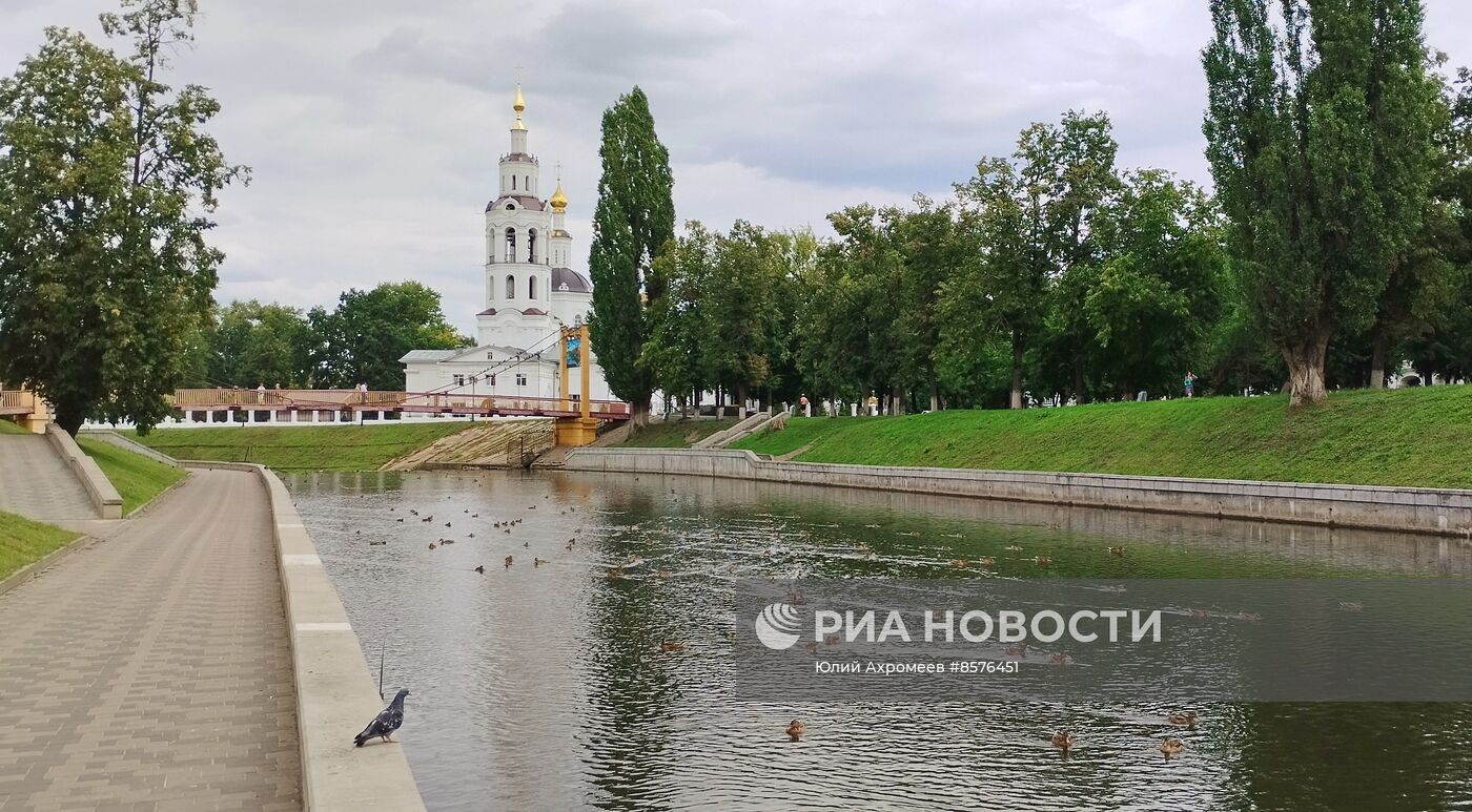 Река Орлик в городе Орёл