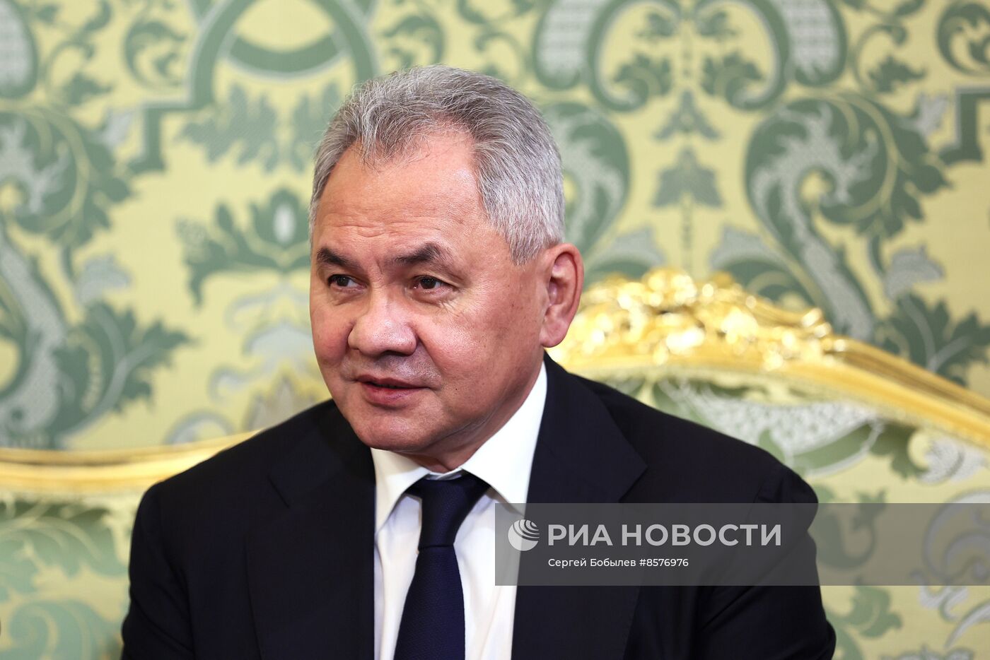 Встреча президента РФ В. Путина и президента Ирана Э. Раиси