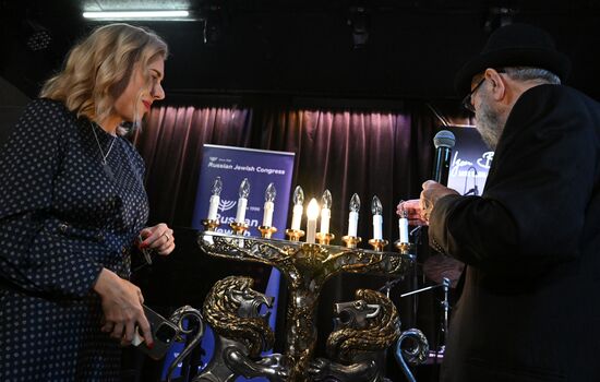 Ханукальный прием Российского еврейского конгресса