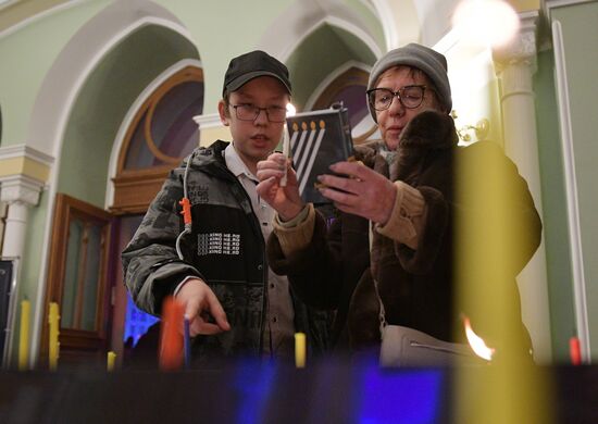 Праздник Первой свечи в Синагоге Санкт-Петербурга