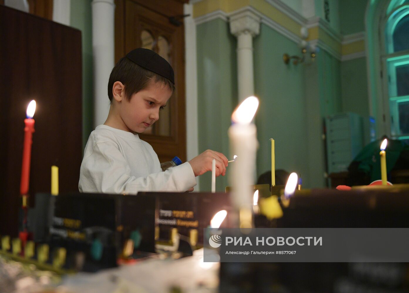 Праздник Первой свечи в Синагоге Санкт-Петербурга