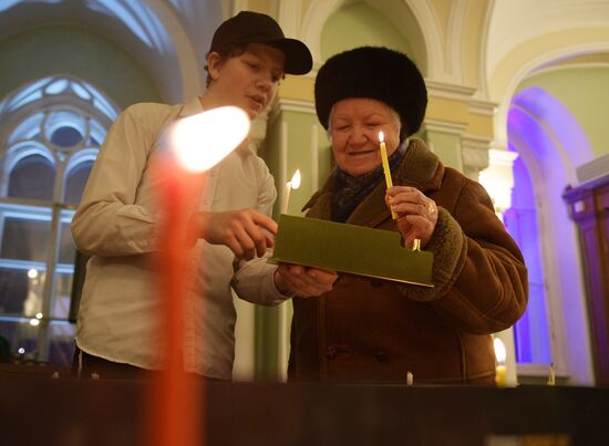 Праздник Первой свечи в Синагоге Санкт-Петербурга