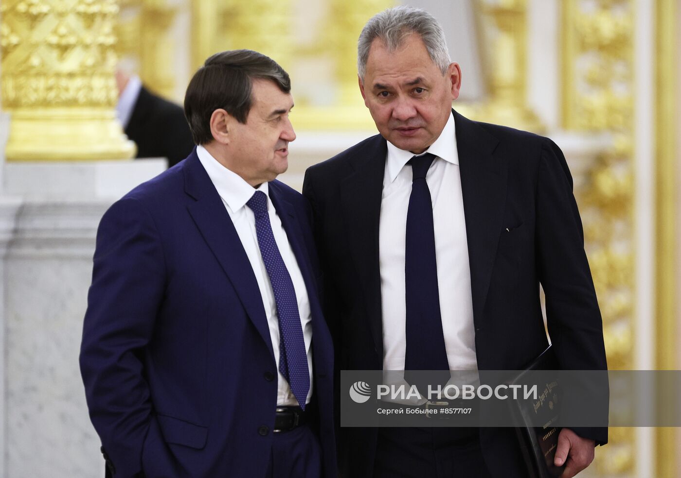 Встреча президента РФ В. Путина и президента Ирана Э. Раиси