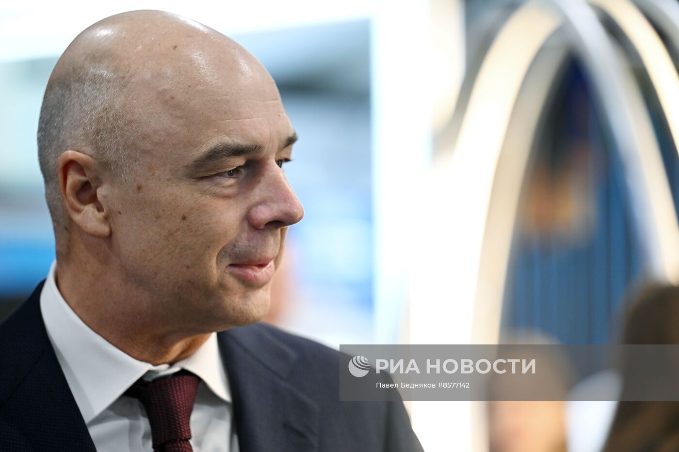 Выставка "Россия". Лекция министра финансов России А. Силуанова