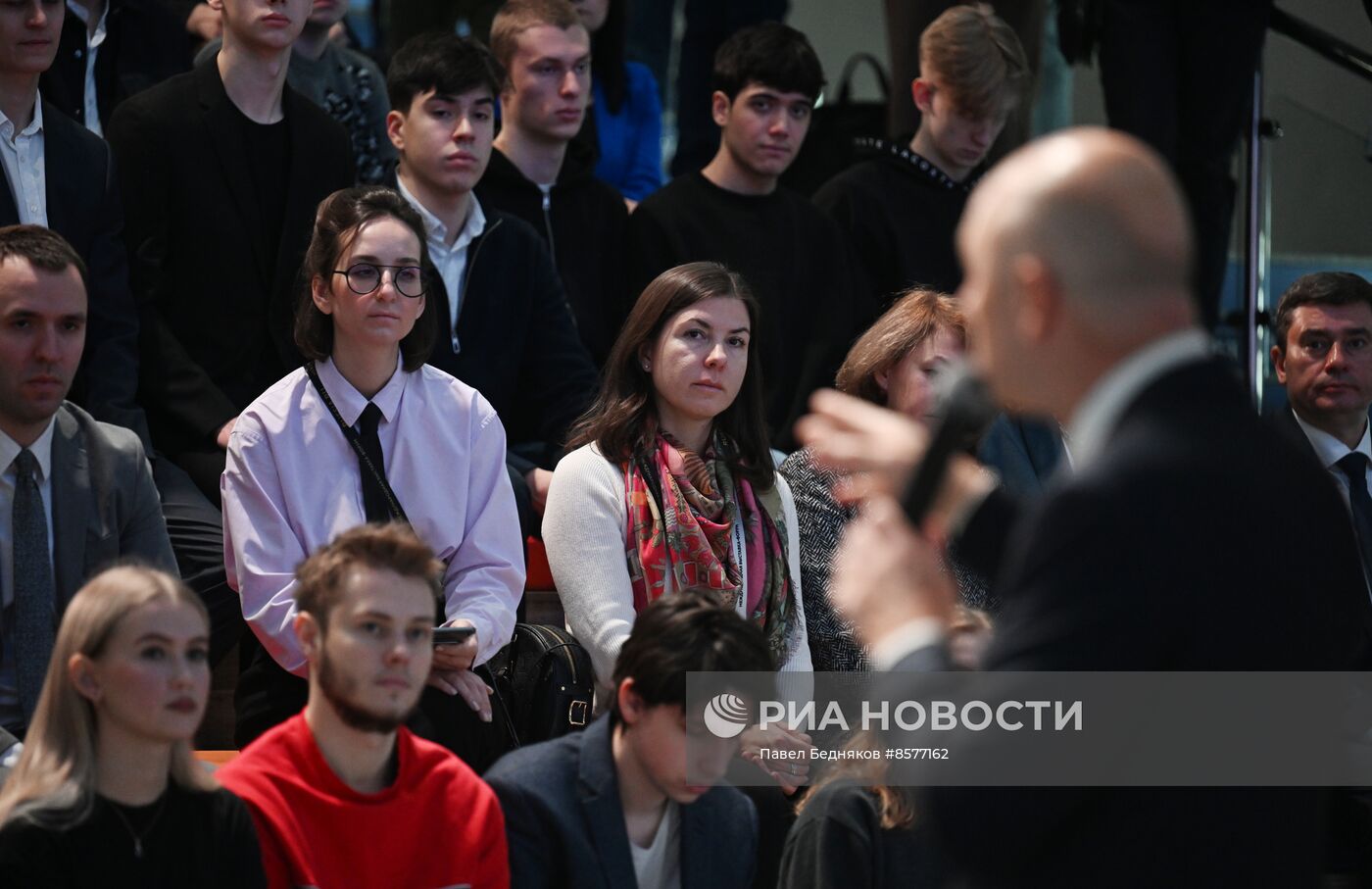 Выставка "Россия". Лекция министра финансов России А. Силуанова