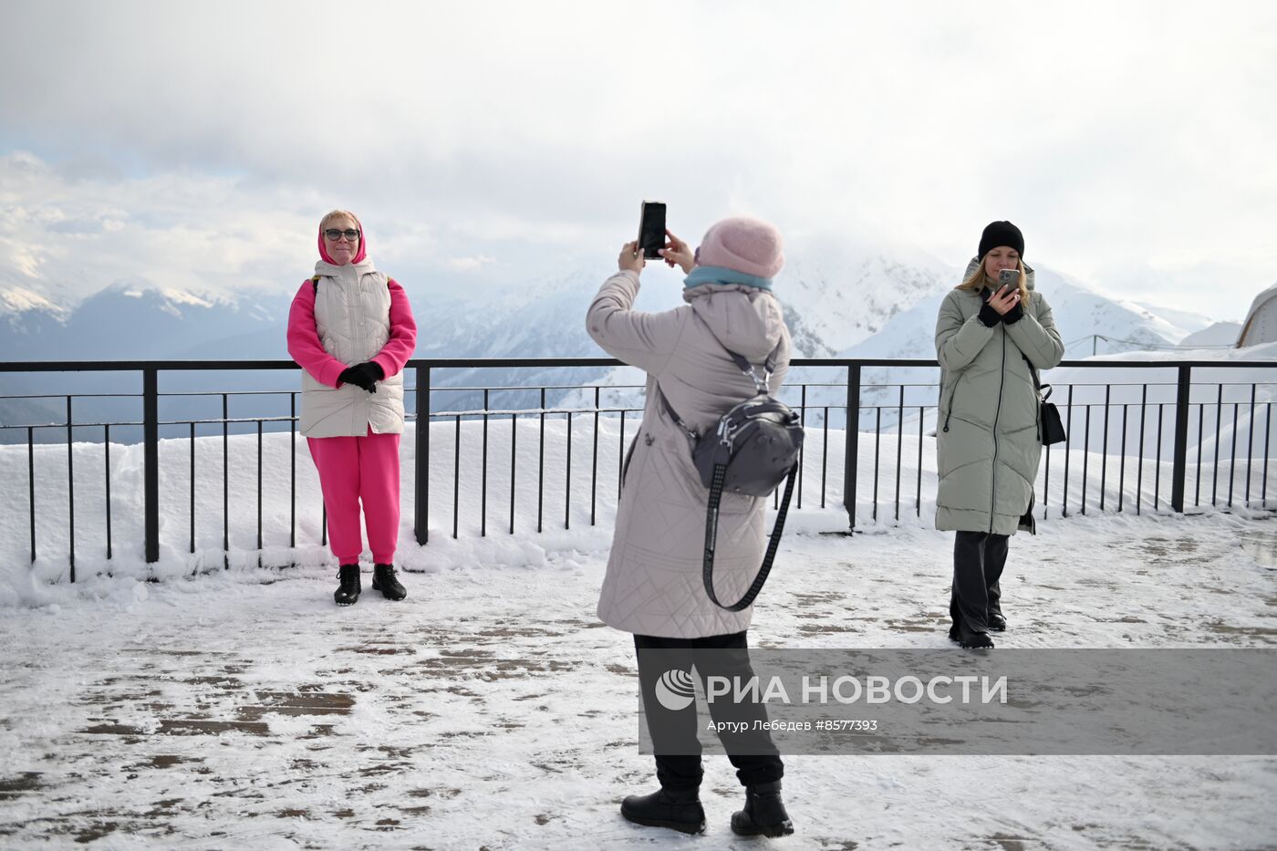 Старт горнолыжного сезона на курорте "Роза Хутор"