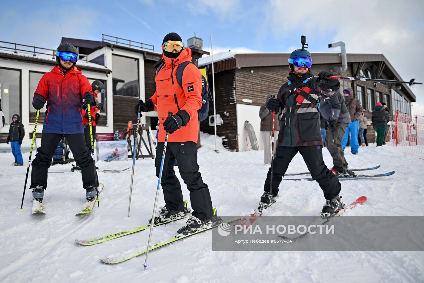 Старт горнолыжного сезона на курорте "Роза Хутор"