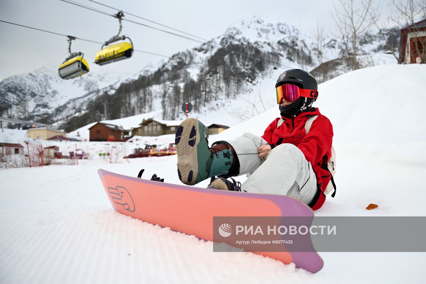 Старт горнолыжного сезона на курорте "Роза Хутор"