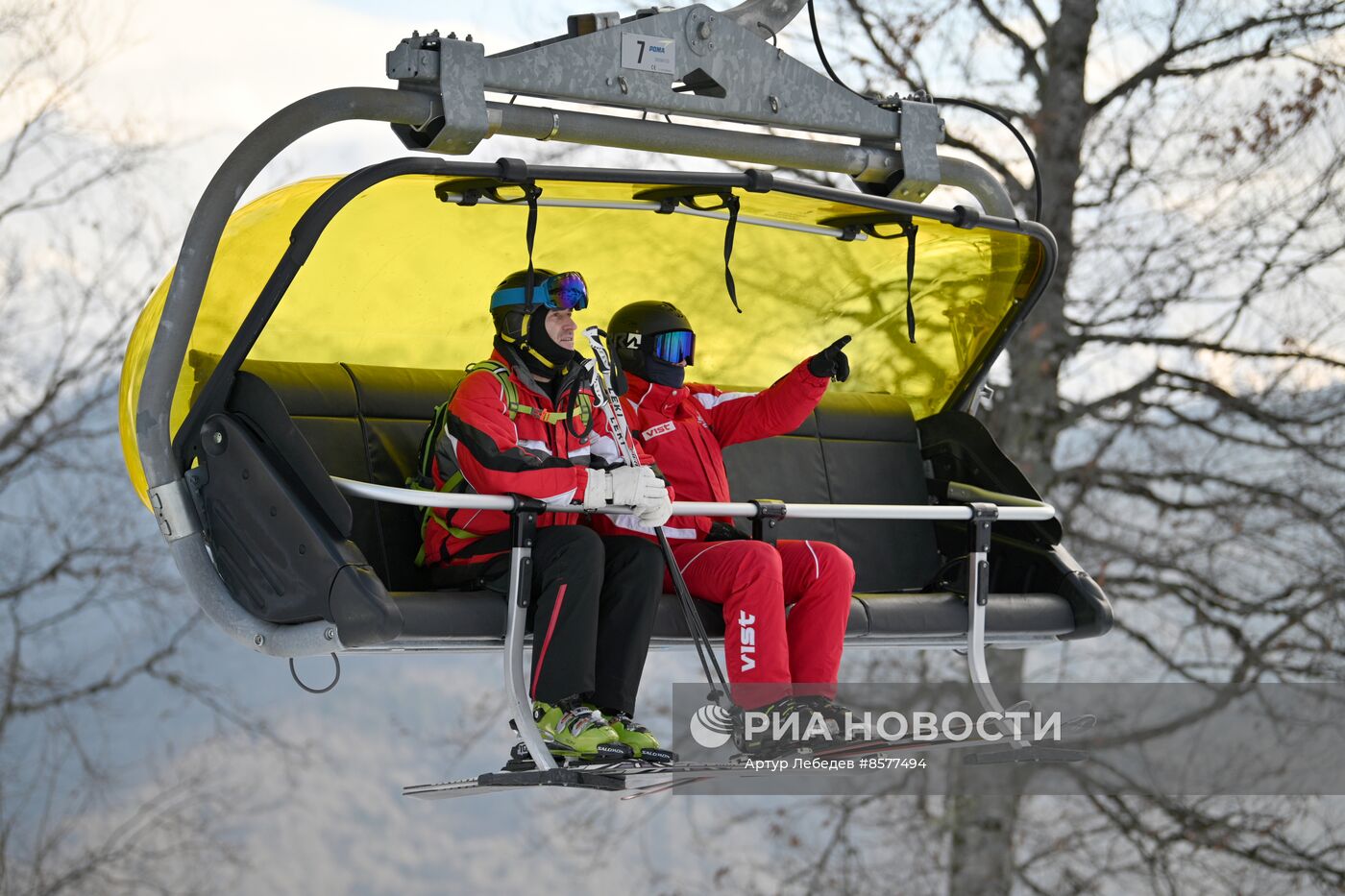 Старт горнолыжного сезона на курорте "Роза Хутор"