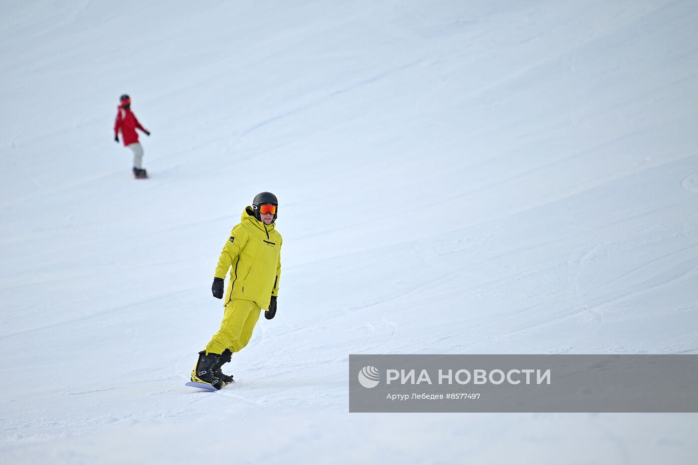 Старт горнолыжного сезона на курорте "Роза Хутор"