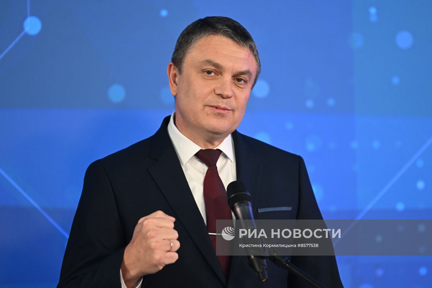 Выставка "Россия". Пресс-конференция главы ЛНР Леонида Пасечника