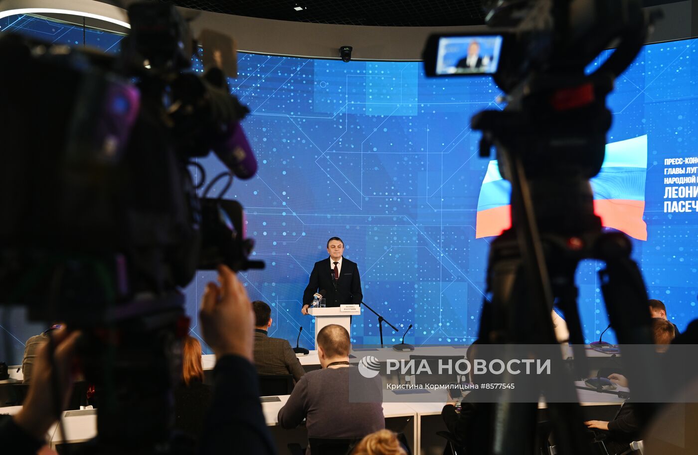 Выставка "Россия". Пресс-конференция главы ЛНР Леонида Пасечника