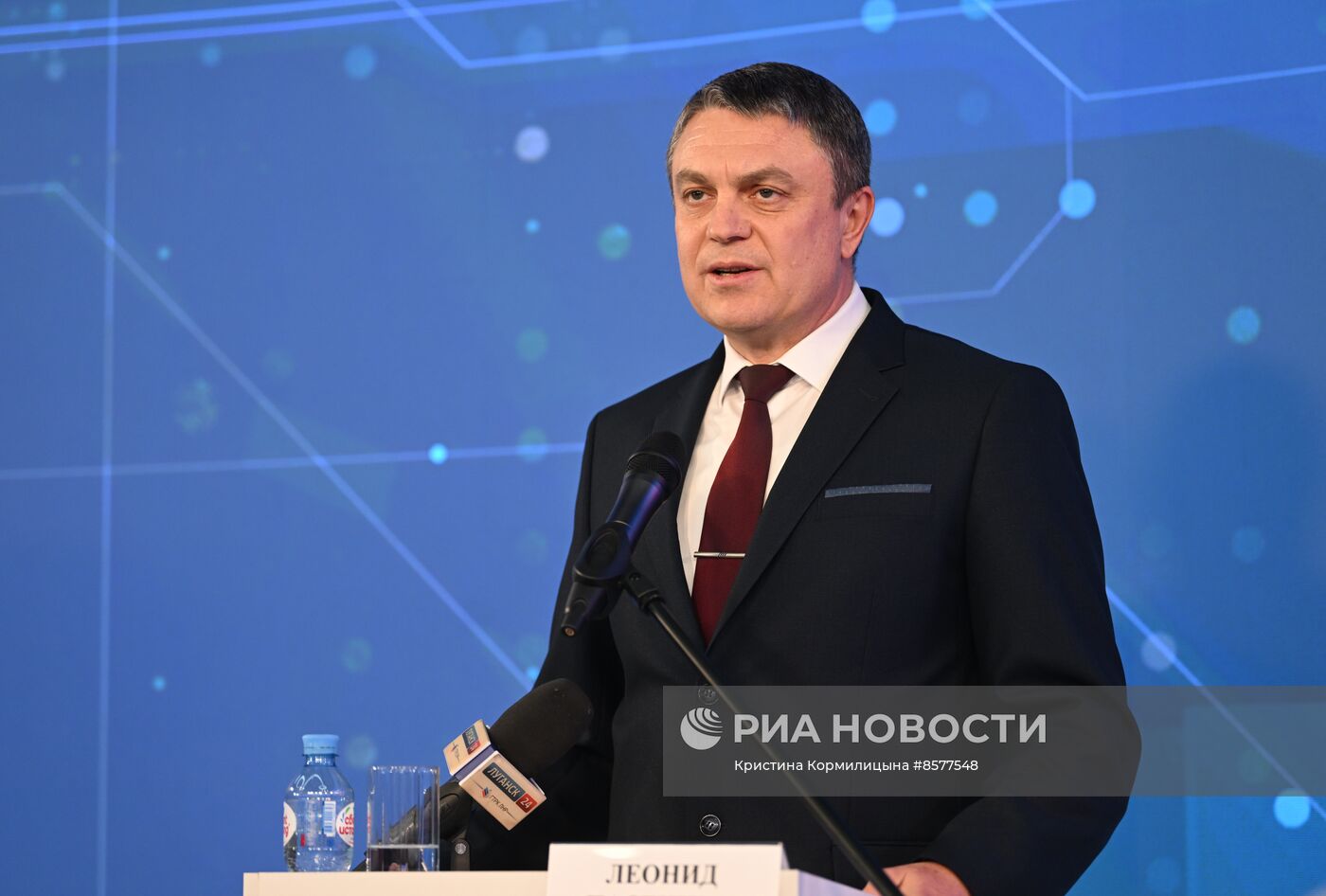 Выставка "Россия". Пресс-конференция главы ЛНР Леонида Пасечника