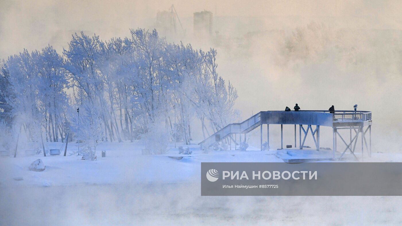 Морозы в Сибири