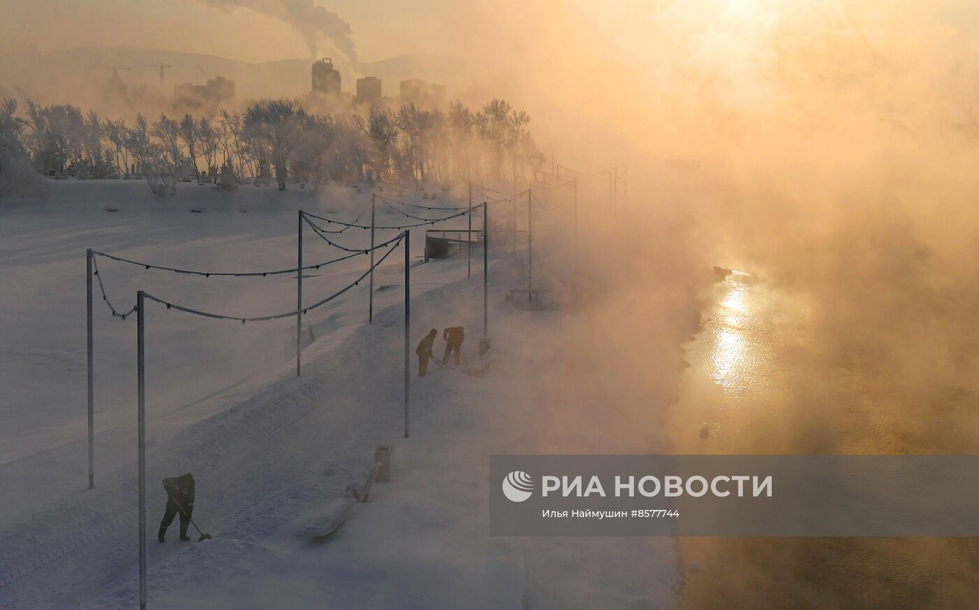 Морозы в Сибири