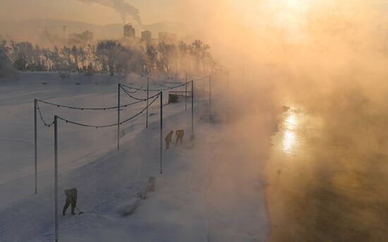 Морозы в Сибири