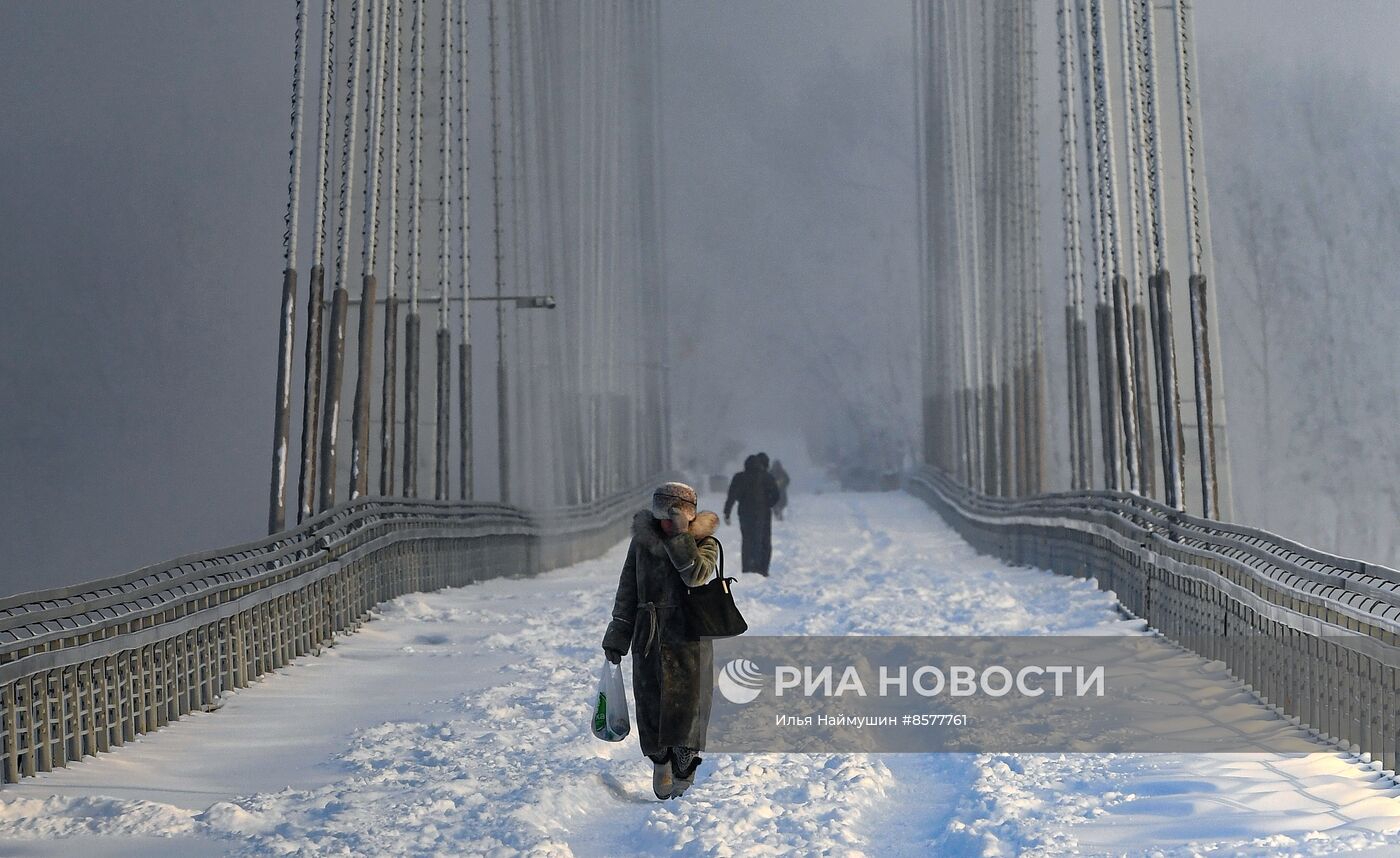 Морозы в Сибири