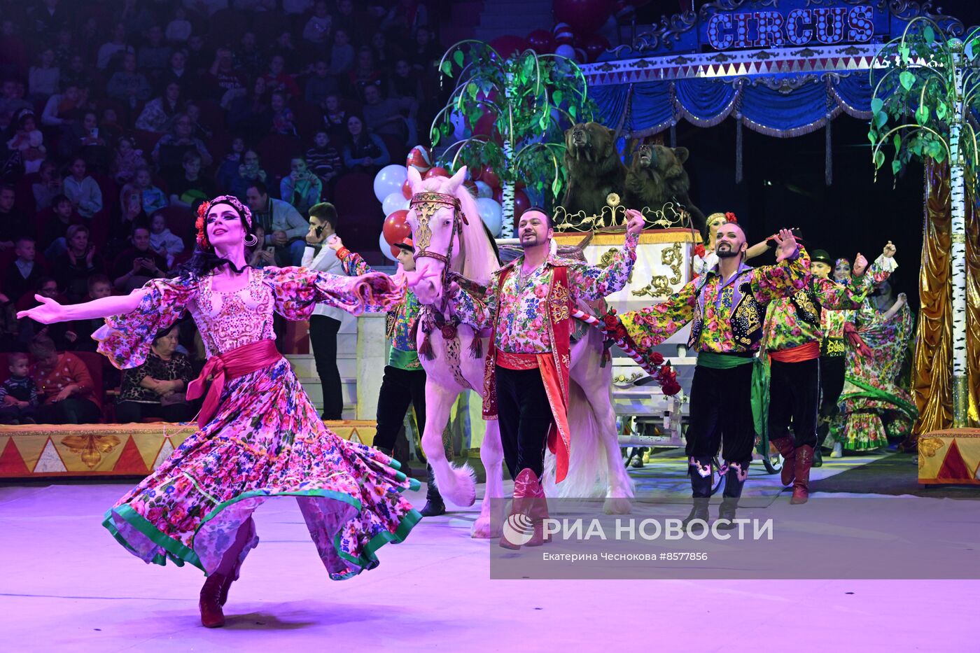 Открытие Международного циркового фестиваля "На языке мира" в Туле
