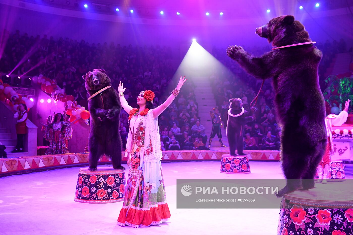 Открытие Международного циркового фестиваля "На языке мира" в Туле