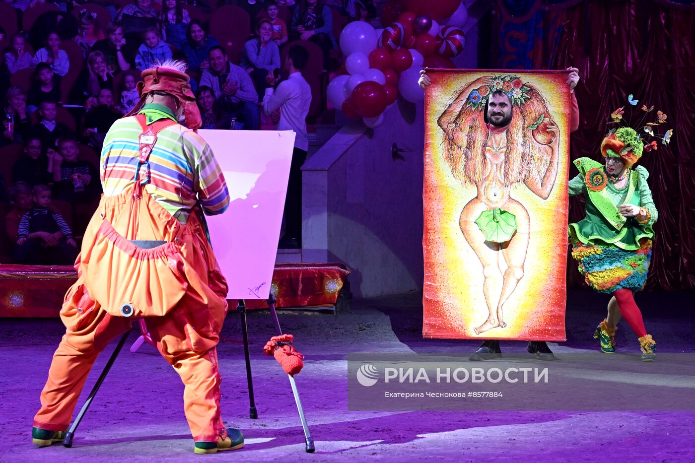 Открытие Международного циркового фестиваля "На языке мира" в Туле
