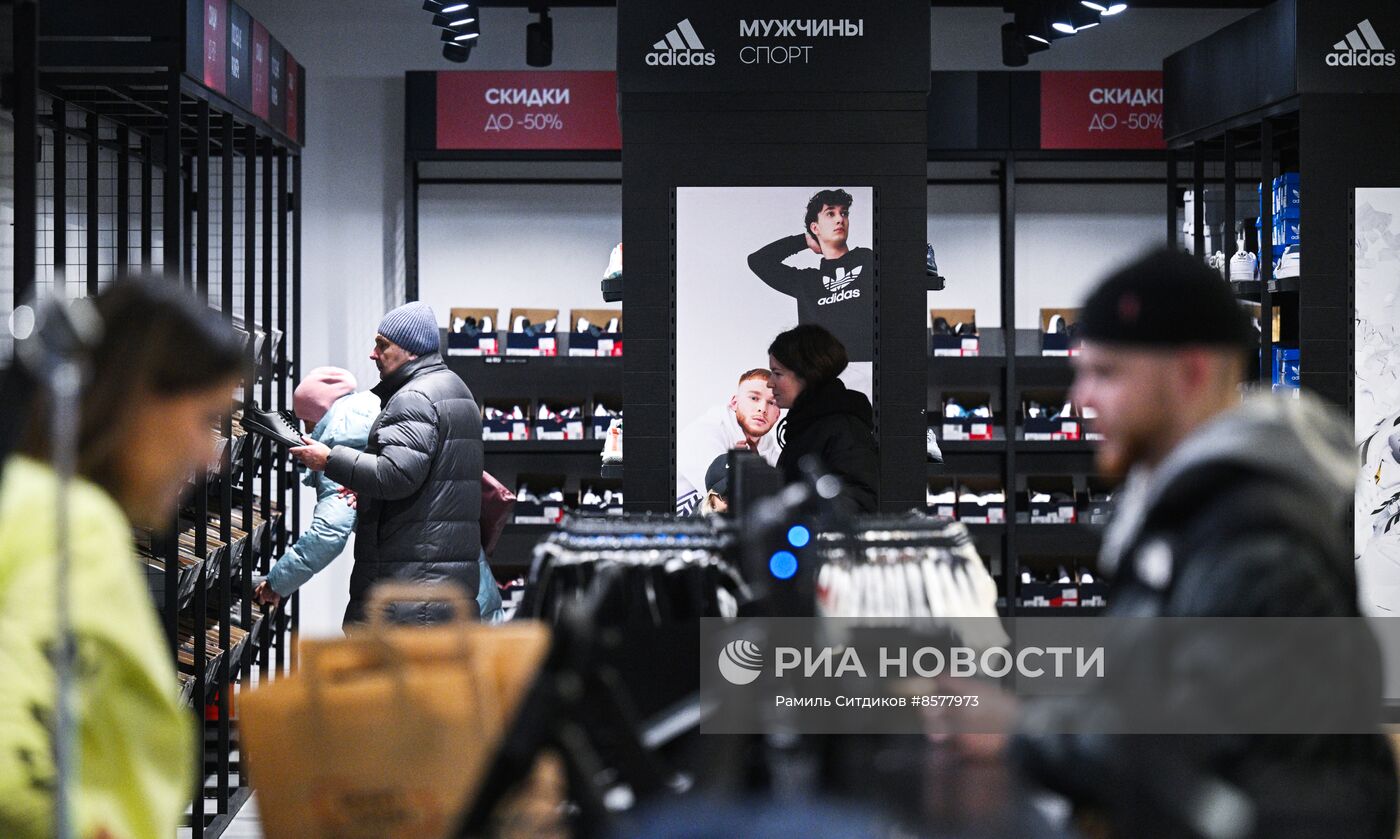 Открытие бывшего магазина Adidas под новой вывеской ASP