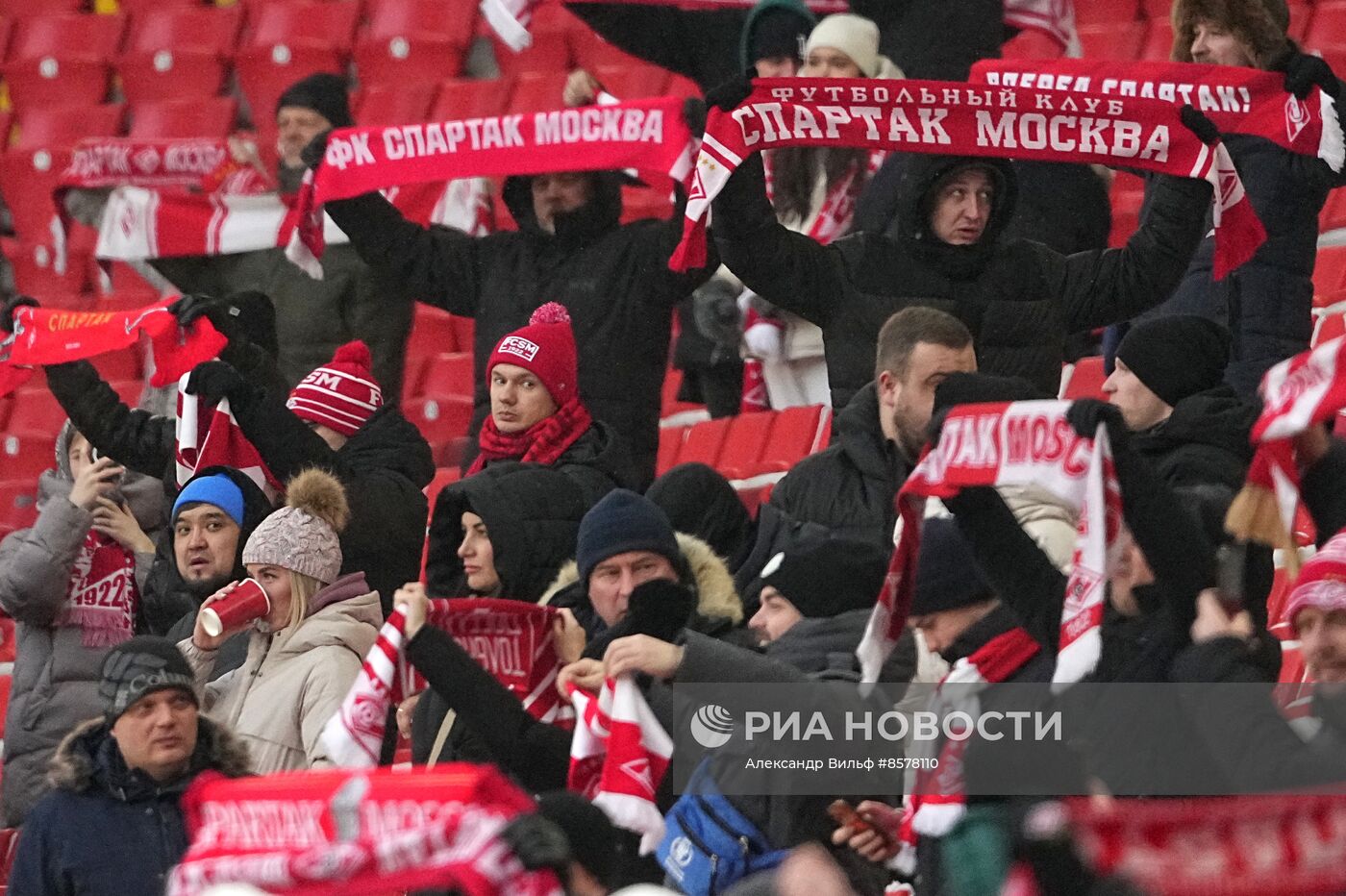 Футбол. РПЛ. Матч "Спартак" - "Крылья Советов"
