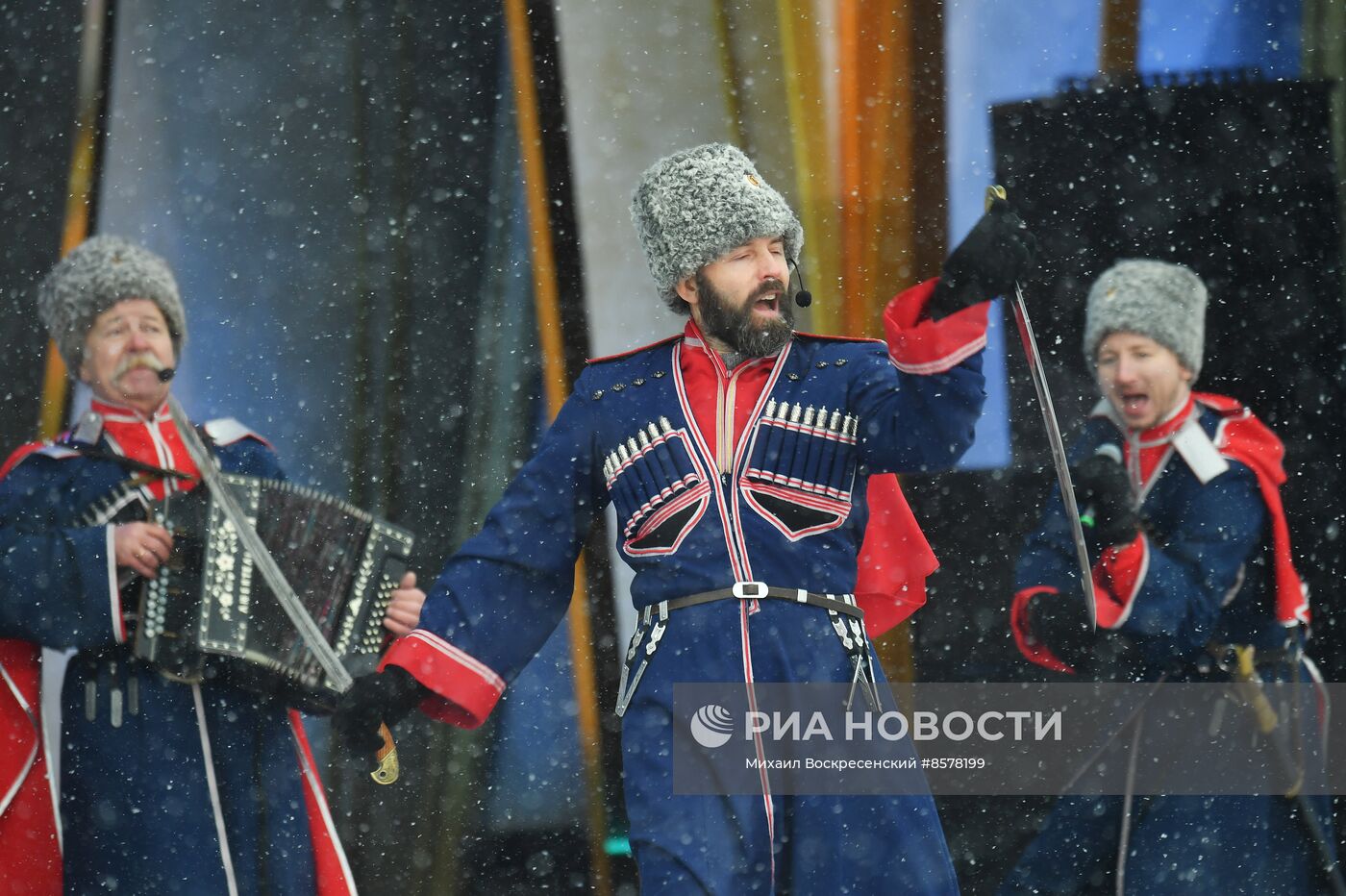 Выставка "Россия". День рождения ставропольского казачьего Деда Мороза